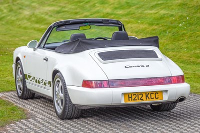 Lot 29 - 1990 Porsche 911 (964) Carrera 2 Cabriolet