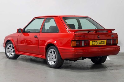 Lot 112 - 1987 Ford Escort RS Turbo