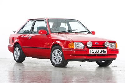 Lot 1988 Ford Escort XR3i