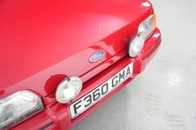 Lot 261 - 1988 Ford Escort XR3i