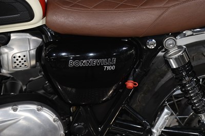 Lot 10 - 2016 Triumph Bonneville T100