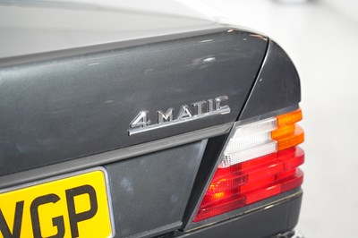 Lot 1990 Mercedes-Benz 300 E 4Matic