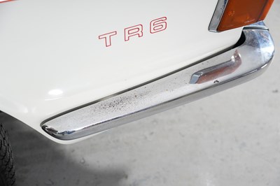 Lot 1972 Triumph TR6