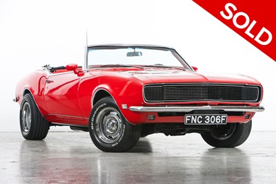 Lot 1968 Chevrolet Camaro RS Convertible