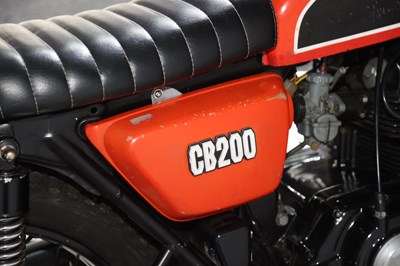 Lot 53 - 1977 Honda CB200 Café Racer