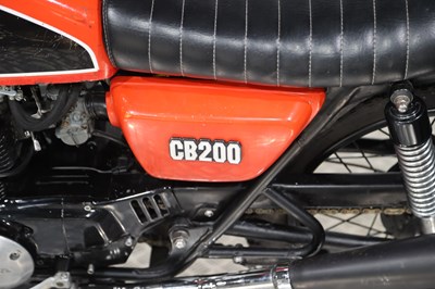 Lot 53 - 1977 Honda CB200 Café Racer