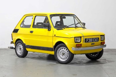 Lot 1988 Fiat 126 Bis