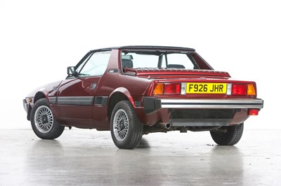 Lot 1989 Fiat X1/9 Gran Finale