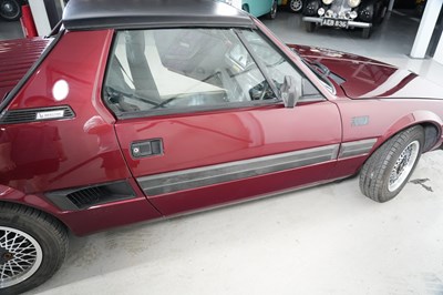 Lot 1989 Fiat X1/9 Gran Finale
