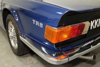 Lot 156 - 1973 Triumph TR6