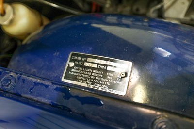 Lot 156 - 1973 Triumph TR6
