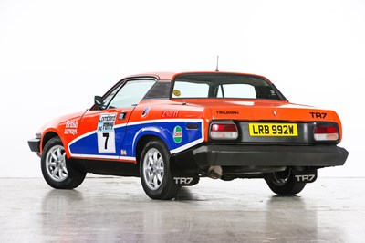 Lot 234 - 1980 Triumph TR7