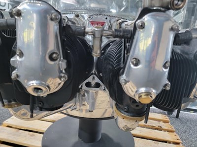 Lot 1 - 1950s Alvis Leonides Radial Engine Table