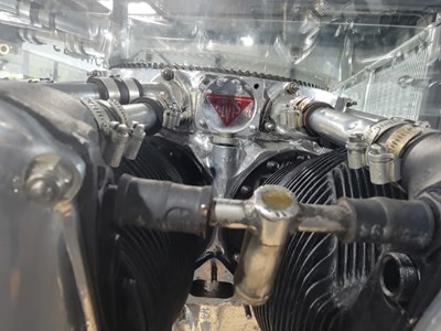 Lot 1 - 1950s Alvis Leonides Radial Engine Table