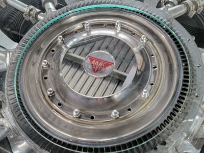 Lot 1 - 1950s Alvis Leonides Radial Engine Table