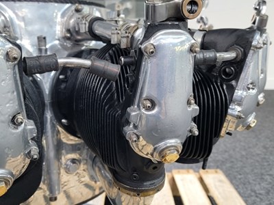 Lot 1 - 1950s Alvis Leonides Radial Engine Table