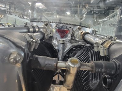 Lot 1 - 1950s Alvis Leonides Radial Engine Table