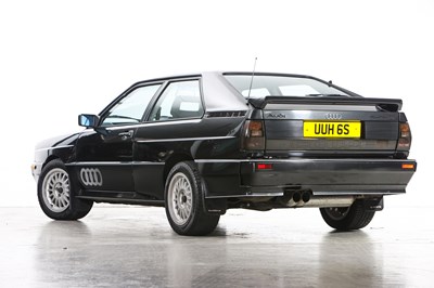 Lot 296 - 1986 Audi Quattro