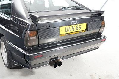 Lot 296 - 1986 Audi Quattro