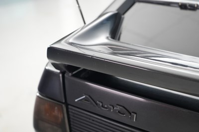 Lot 296 - 1986 Audi Quattro