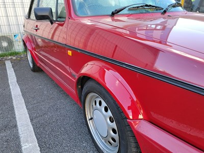 Lot 2 - 1993 Volkswagen Golf Clipper Cabriolet