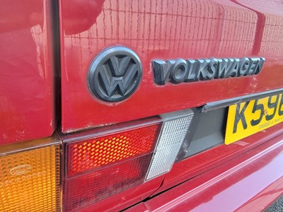 Lot 2 - 1993 Volkswagen Golf Clipper Cabriolet