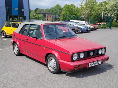 Lot 2 - 1993 Volkswagen Golf Clipper Cabriolet
