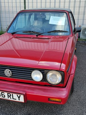 Lot 2 - 1993 Volkswagen Golf Clipper Cabriolet