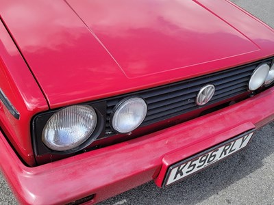 Lot 2 - 1993 Volkswagen Golf Clipper Cabriolet