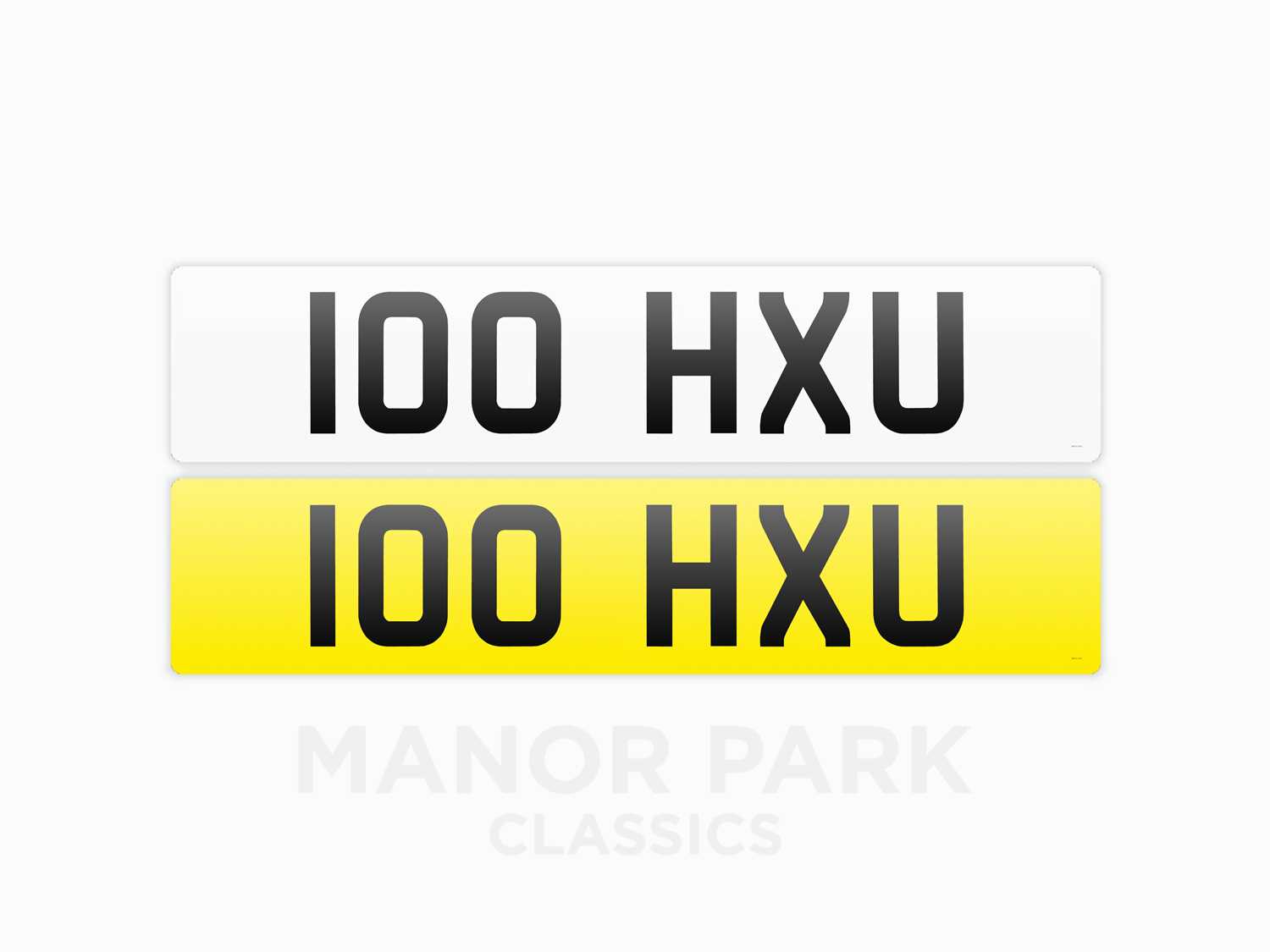 Lot 292 - Registration Number 100 HXU