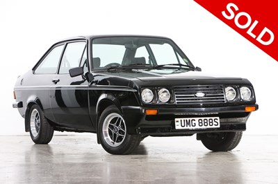 Lot 1978 Ford Escort RS2000