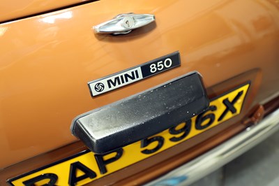 Lot 160 - 1981 Morris Mini City
