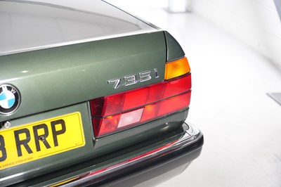 Lot 1987 BMW 735i (E32) SE