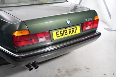 Lot 1987 BMW 735i (E32) SE