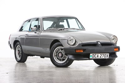 Lot 1980 MG B GT LE