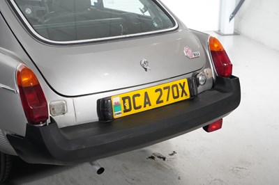 Lot 293 - 1980 MG B GT LE