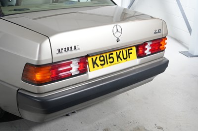Lot 210 - 1992 Mercedes-Benz 190 E 2.0