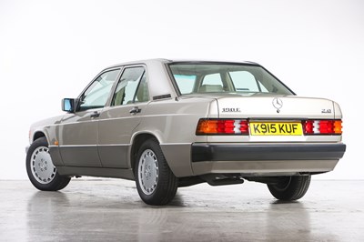 Lot 210 - 1992 Mercedes-Benz 190 E 2.0