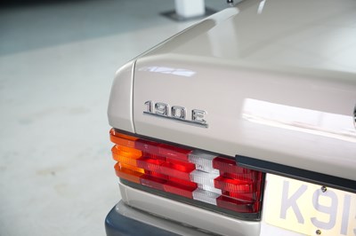 Lot 210 - 1992 Mercedes-Benz 190 E 2.0