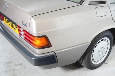 Lot 210 - 1992 Mercedes-Benz 190 E 2.0