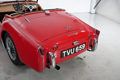 Lot 220 - 1957 Triumph TR3A