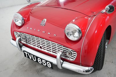 Lot 220 - 1957 Triumph TR3A