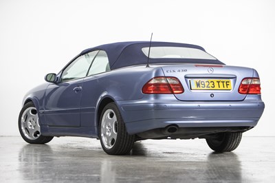 Lot 231 - 2000 Mercedes-Benz CLK 430 Elegance