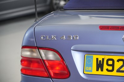 Lot 231 - 2000 Mercedes-Benz CLK 430 Elegance