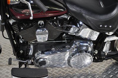 Lot 2007 Harley Davidson FLSTF Fat Boy