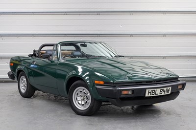 Lot 1980 Triumph TR7