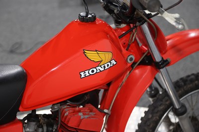 Lot 1980 Honda CR80 Red Rocket