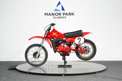 Lot 1980 Honda CR80 Red Rocket