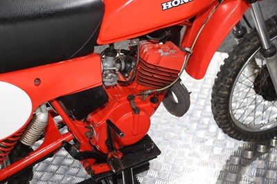 Lot 1980 Honda CR80 Red Rocket