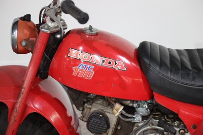 Lot 1980s Honda ATC110